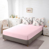 Erosebridal Western Cowgirl Twin Bedding Set for Girls,Pink Floral Milk Cow Print Comforter Set 7 Piece,Cowgirl Boot Hat Bed Set Farmhouse Flower Bed in a Bag with Fitted+Flat Sheet,Pillowcases Erosebridal