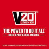 CRAFTSMAN V20 Cordless Hammer Drill Kit, 1/2 inch, 2 Batteries and Charger Included (CMCD711C2) CRAFTSMAN