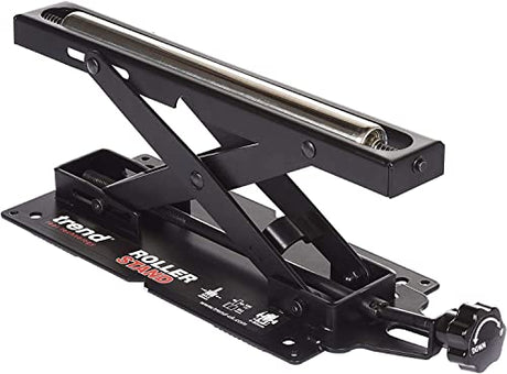 Trend Adjustable Miter Saw Roller Stand, 140 lbs Capacity and Height Adjustment from 2 inches to 6.3 inches, R/STAND/A TREND