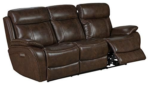 Barcalounger Sandover Power Reclining Sofa, Tri-Tone Chocolate BarcaLounger