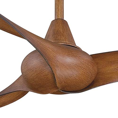 MINKA-AIRE F843-DK, Wave, 52 Inch Ceiling Fan with Remote Control, Brown Distressed Koa MINKA-AIRE