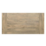 SIMPLIHOME Whitley Dining, Solid Mango Wood Farmhouse-Style Rectangular Kitchen Table in Grey Wash for 4 to 8 People, 72 inches SIMPLIHOME