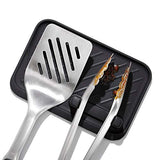 OXO Good Grips Grilling Tools, Tongs and Turner Set, Black OXO