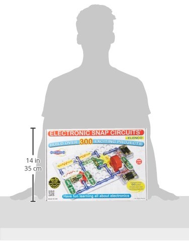 Snap Circuits Classic SC-300 Electronics Exploration Kit | Over 300 Projects | Full Color Manual Parts | STEM Educational Toy for Kids 8+ 2.3 x 13.6 x 19.3 inches Snap Circuits