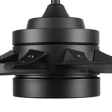 Honeywell Ceiling Fans Xerxes Modern 62 Inch Ceiling Fan with Light, Remote Control Fan, LED Indoor Fan with 8 Blades, Matte Black and Ash Blade Finish Options, Matte Black (51473-01) Honeywell