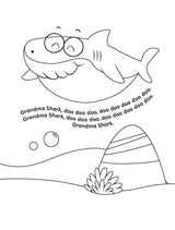 Super Simple™ Sing & Color: Baby Shark Coloring Book (Super Simple Kids Coloring Books) WoodArtSupply