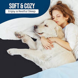 Queen Size Mattress Protector Waterproof, Premium 200 GSM Terry Mattress Cover, Soft & Breathable Bed Cover, Fitted Sheet Style Stretchable Deep Pockets 17" by Utopia Bedding (Black) Utopia Bedding