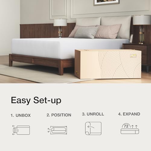 Novilla 14 inch Twin Memory Foam Mattress, Gel Memory Foam Mattress for Cooling Night Sleep & Pressure Relief, CertiPUR-US Certified Novilla