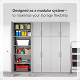 Prepac Elite 32" Storage Cabinet Closet, Light Gray Storage Cabinet with Hanging Rail and Shelves for Living room, Kitchen and Laundry room 24.5" D x 32" W x 65" H Prepac