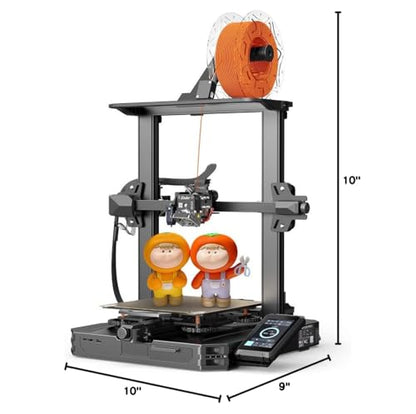 2024 New Version Creality Ender 3 S1 Pro with 200mm/s Printing Speed, Sprite Direct Extruder CR Touch Auto Leveling 300℃ High-Temp Printing, Dual Z-axis Screw Printing Size 8.66x8.66x10.63 in - WoodArtSupply