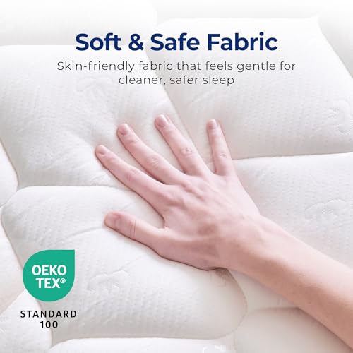 Neo Sleep Full Size Mattress, 8 Inch Hybrid Comfort & Supportive Mattress in a Box, Cooling Gel Memory Foam and Spring with Pressure Relief, CertiPUR-US Certified Neo Sleep