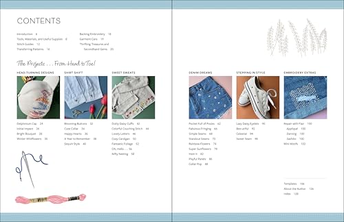 Easy Embroidery Embellishment: Learn to Customize Your Clothes with Simple Stitch Techniques WoodArtSupply