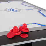 Triumph 3-in-1 7' Rotating Swivel Multigame Table - Air Hockey, Billiards/Pool, and Table Tennis - All Accessories Included Triumph Sports