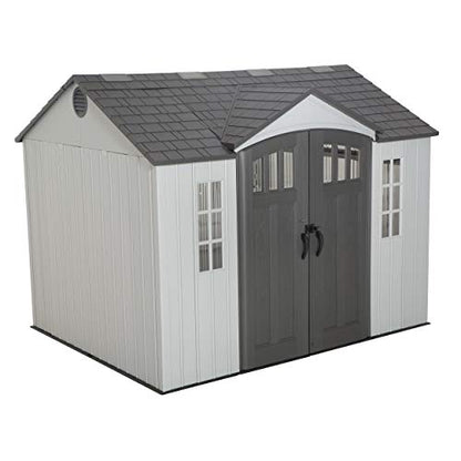 Lifetime 60243 10 x 8 Ft. Outdoor Storage Shed - WoodArtSupply