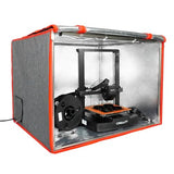 Upgraded Dual-Placement 3D Printer Enclosure Small Grow Tent with Smart Control Ventilation Fan Exhaust kit Compatible with BambuLab A1,A1 Mini, Ender 3 V3 SE/KE Protective Cover Tent DORUNDEA