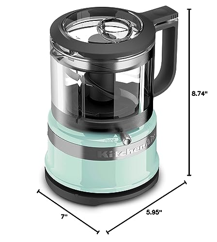 KitchenAid KFC3516IC 3.5 Cup Food Chopper, Ice Blue KitchenAid