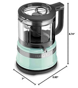 KitchenAid KFC3516IC 3.5 Cup Food Chopper, Ice Blue KitchenAid