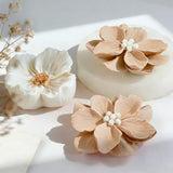 2PCS 3D Flower Silicone Candle Molds,Camellia Silicone Poppy Flower Mold for DIY Epoxy Crafts Handmade Soap Aromatherapy Gypsum Polymer Clay Crafts Fondant Mold