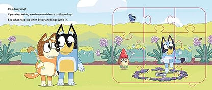 Bluey: A Jigsaw Puzzle Book: Includes 4 Double-Sided Puzzles