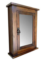 Dijkoo ZyduzscAT NUOTIRUIS Primitive Mission Medicine Cabinet/Surface Mount/Distressed Medium Finish/Solid Wood & Handmade C D&E Wood Craft Cabinets