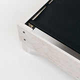 Signature Design by Ashley Shawburn Modern Farmhouse Platform Bed, Queen, Whitewash Signature Design by Ashley