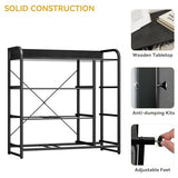 DWVO 7 Drawers Dresser, Organizer Unit for Bedroom, Fabric Dresser Storage Tower for Hallway, Entryway, Closets, Sturdy Steel Frame, Wooden Top DWVO