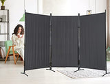 Room Divider, 3 Panel Portable Privacy Screen with Metal Frame, Freestanding Fabric Room Dividers and Folding Privacy Screens for Home Office Dorm Separation, Dressing Screen Classroom Dividers Haiput Wam