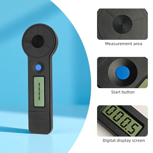 Bluetimes HLP-200B Handheld Laser Power Meter, 0-200W High-Precision Portable CO2 Optical Power Meter for Laser Engraving and Cutting Machine Laser Power Measurement BLUETIMES