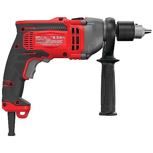 CRAFTSMAN Corded Hammer Drill, 7 Amp, Variable Speed, 1/2 inch (CMED741) CRAFTSMAN