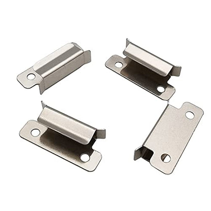 Original Ender 3 Pro Bed Clips Clamp 7mm for Creality Ender 3 V2 Ender 3S Ender 5 Pro Ender 7 CR-20 PRO CR-10S Pro 3D Printer Heated Bed Glass Bed Platform (Bed Clips) - WoodArtSupply