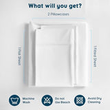 SONORO KATE 100% Egyptian Cotton Sheets Set - 1000 High Thread Count, Luxury 5-Star Hotel Sateen Bed Sheets, Soft, Breathable Long Staple Sheets, Fit up to 16" - 4 PC (White,Queen) SONORO KATE