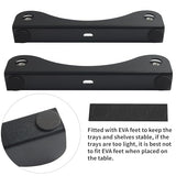 FYSETC 3D Printer Metal Filament Spool Holder - Adjustable Filament Stand Mount Rack: 0.5-5KG 3D Printing Material Roller Separated Brackets Fit All Spool Sizes Types Filament PLA PETG ABS - 1 Pack FYSETC