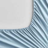 Maple&Stone Full Size Comforter Sets 7 Pieces Bed in a Bag - Down Alternative Bed Set with Comforter, Sheets, Pillowcases & Shams, All Season Lightweight Bedding Set, Light Blue Maple&Stone