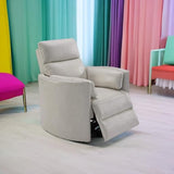 Parker Living Radius - Florence Ivory - Powered by Freemotion Cordless Power Swivel Glider Recliner Parker Living