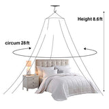 Jolitac Bed Canopy Lace Mosquito Net for Girls Beds, Unique Princess Play Tent Mesh Canopies Large Lace Dome Curtain Drapes Home & Travel (Green) Jolitac