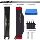 ABCCANOPY Patio Pop Up Canopy Tent 10x10 Commercial-Series (Blue) ABCCANOPY