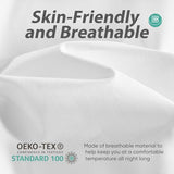 Minoroty Twin Comforter Duvet Insert - All Season Down Alternative Quilted Bed Comforters Twin Size with Corner Tabs - Machine Washable - White Minoroty