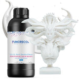 FUNCRECOL 3D Printer Resin, 16K Upgraded Standard Photopolymer Resin, 405nm Fast UV-Curing Low Odor High Precision 3D Printing Resin for LCD/DLP/MSLA 3D Printer, 16K White 1000g