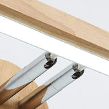 23" Rustic Vanity Light Fixture Over Mirror Rotatable Adjustable Vintage Wooden LED Wall Sconce Bar Bathroom Light Farmhouse Wall Lamp for Hallway Bedroom Living Room Washroom Cabinet WoodArtSupply