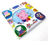 Peppa Pig Power of Positivity My First Puzzle Book - Jigsaw Puzzles for kids, 10-page board book, 5 puzzles to enjoy Phidal