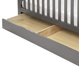 DaVinci Piedmont 4-in-1 Convertible Crib and Changer Combo in Slate DaVinci