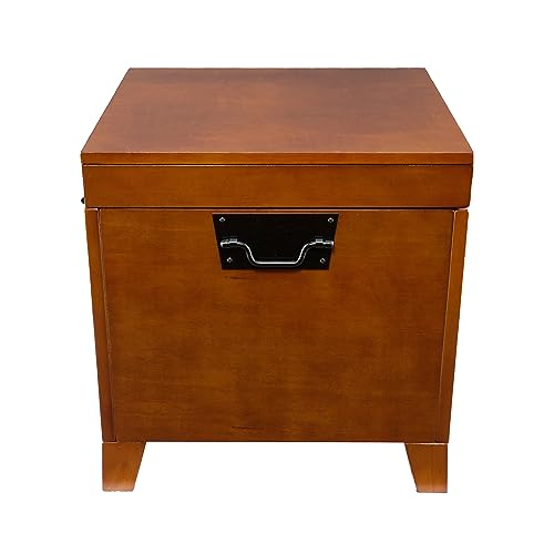 SEI Furniture Pyramid Lift-Top Trunk Coffee Table, Brown SEI Furniture