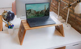 Victor DC075 High Rise Foldable Acacia Wood Laptop Stand Victor