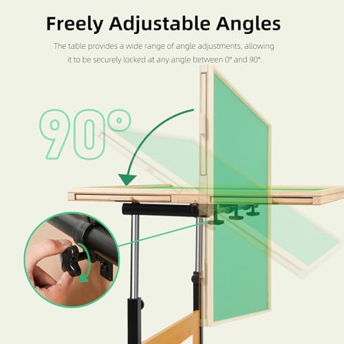 ALL4JIG 1500 Pieces Puzzle Table with Legs and Wheels, Wooden Jigsaw Puzzle Table with 4 Drawers & Cover, Upgraded Stability & Optimized Lightweight Design, Puzzles for Adults ALL4JIG