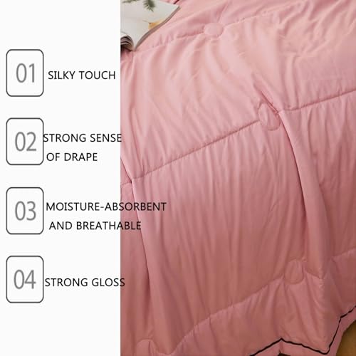 RDIAYDN Cool Summer Duvet, Single Bed, Duvet Cover, Cotton Fibre, Lightweight, Breathable Duvet, Thin and Light Duvet for Summer (180 x 200 cm) RDIAYDN