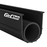 Ginchain Garage Door Seals Bottom Rubber Weather Stripping Kit with 5/16" T-Ends Seal Strip Replacement, Universal U+O Ring Weatherproof Threshold Buffering Sealing Rubber(16Ft) Ginchain