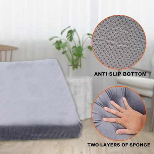 Bzvystux Memory Foam Sleeping Pad Camping Mattress,3 Inch Thick Portable Floor Mat for Adult Waterproof Sleeping Mat Roll Up Floor Mattress Foldable Backpacking Travel Bed for Outdoor,Guest Bed Bzvystux