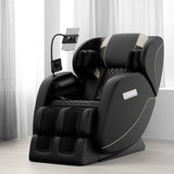 GDFStudio Full Body Massage Chair Recliner with Zero Gravity, Air Pressure Massage, Heat Therapy, Foot Rollers, Bluetooth, for Home/Office Use, Ideal Wellness Gift, Black B GDFStudio