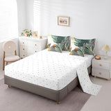 Erosebridal 7 Piece Boho Mid Century Bedding Sets Full Modern Abstract Geometric Comforter Set for Women Men,Retro Minimalist Aesthetic Bed in a Bag Line Art Sheet Set with Comforter,Green Erosebridal