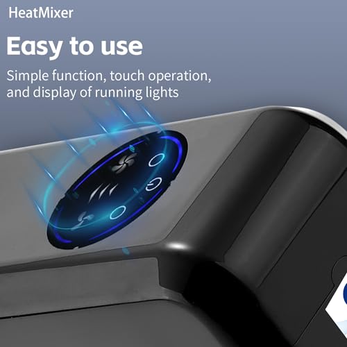 Antinsky HeatMixer-HM100 3D Printer Resin Mixer & Heating, No Heating Preheat 40 & 50 ℃ to Improve Printing Quality for 250g/500g/1kg LCD DLP SLA Resins Anycubic ELEGOO Phrozen SUNLU Siraya Tech Antinsky